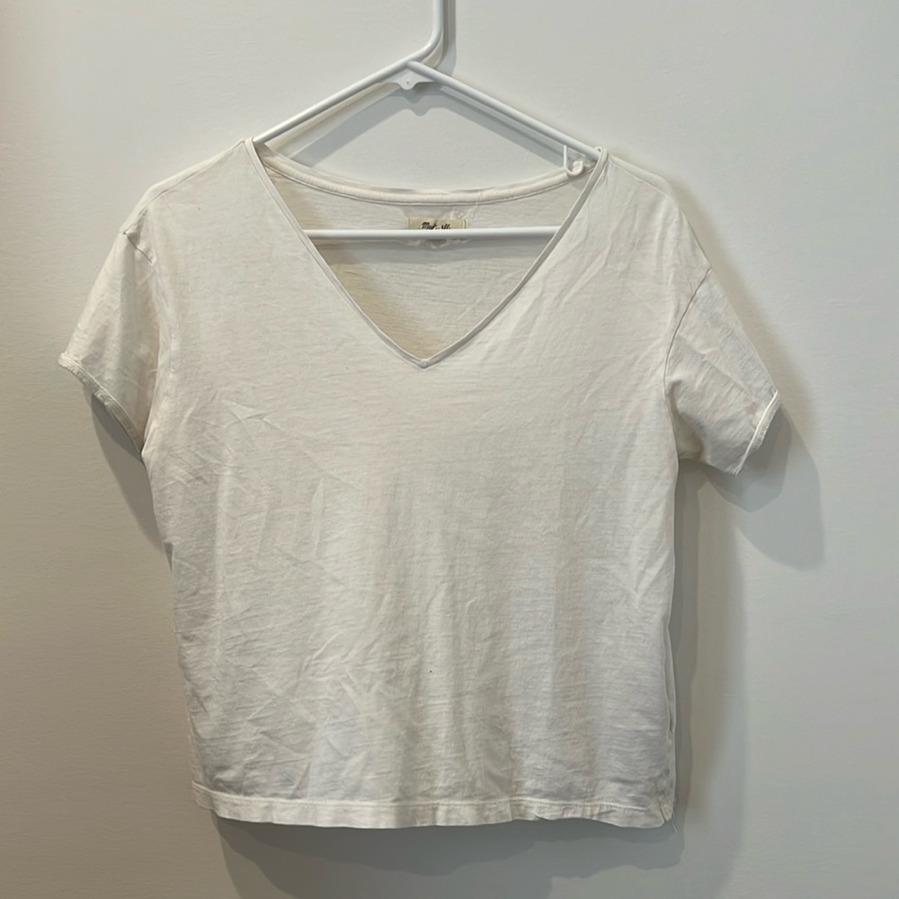 Madewell white t-shirt